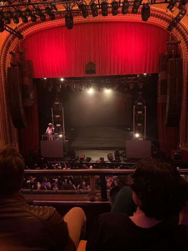 The Warfield, section: Lower Loge 2, row: BB, seat: 106