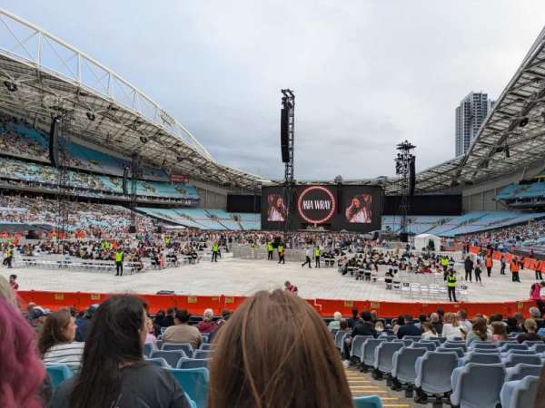 Accor Stadium, section: 121, row: 15, seat: 21