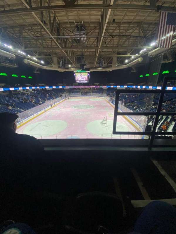 DCU Center, section: 201, row: B, seat: 2