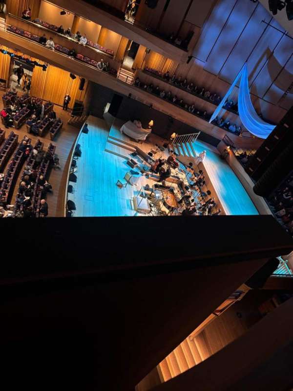 david geffen hall, section: Third Tier Side R, row: A