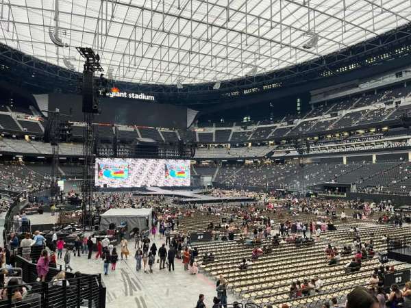 Allegiant Stadium, section: 104, row: 12, seat: 7