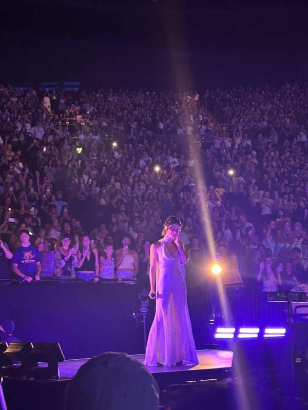 Kia Forum, section: floor n, row: 3, seat: 3