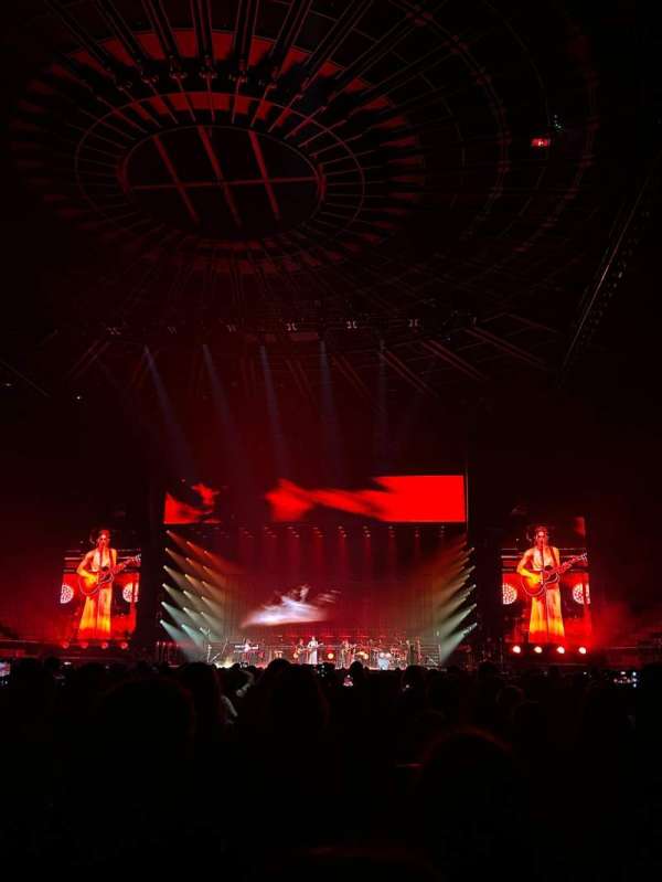 Kia Forum, section: floor n, row: 3, seat: 3