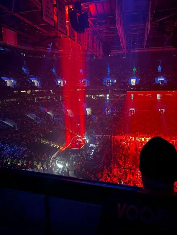 TD Garden, section: 302, row: 2, seat: 18