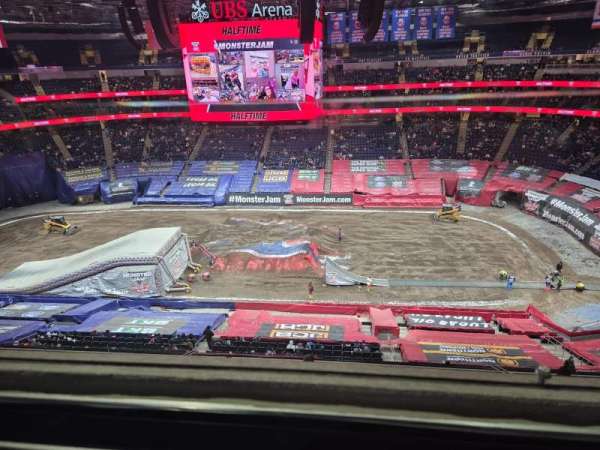 UBS Arena, section: 320, row: 1, seat: 21