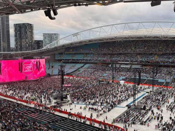 Accor Stadium, section: 612, row: 1, seat: 62