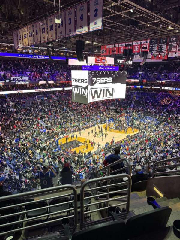 Xfinity Mobile Arena, section: 210, row: 7, seat: 8