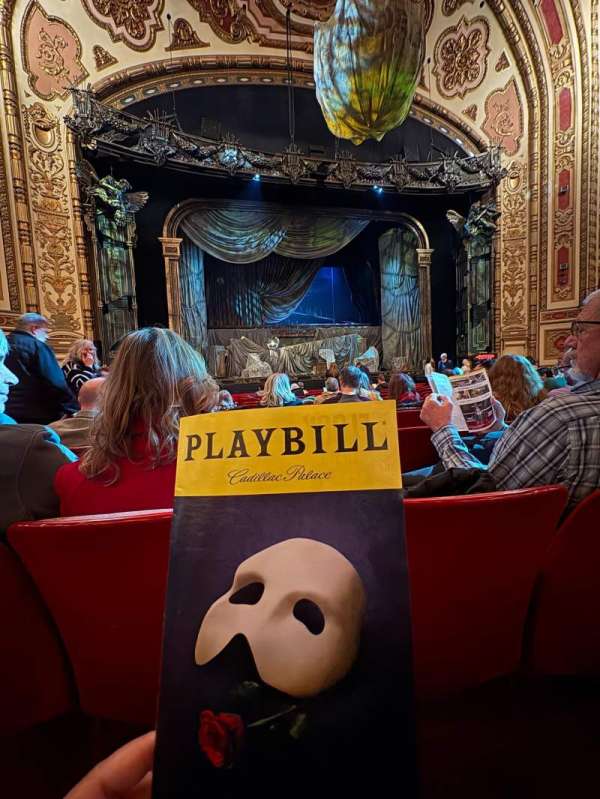 Cadillac Palace Theater, section: Orchestra C, row: L, seat: 102