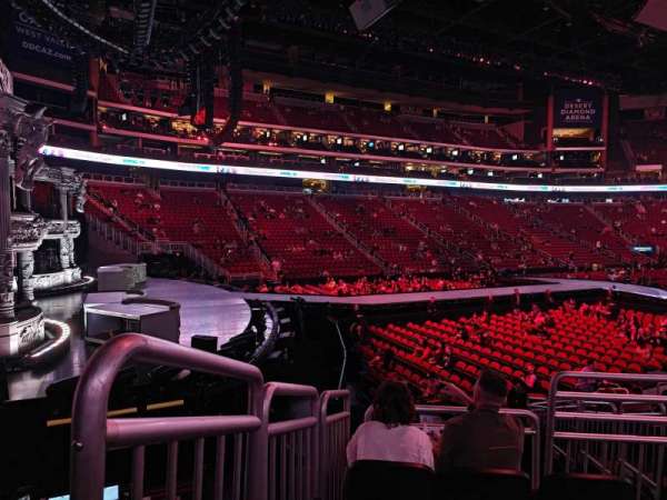 Desert Diamond Arena, section: 104, row: L, seat: 3