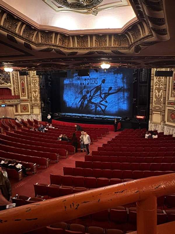 Cadillac Palace Theater, section: Dress Circle R, row: LL, seat: 2