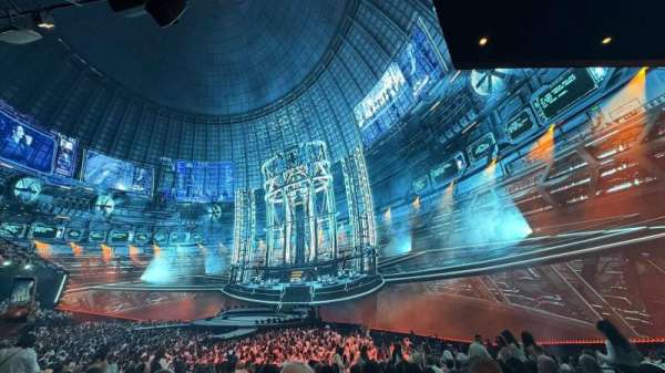 The Sphere, Vegas, section: 109, row: 24, seat: 10