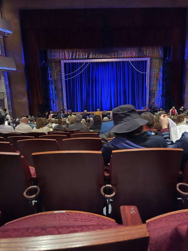 Temple Buell Theatre, section: Orchestra C, row: X, seat: 18