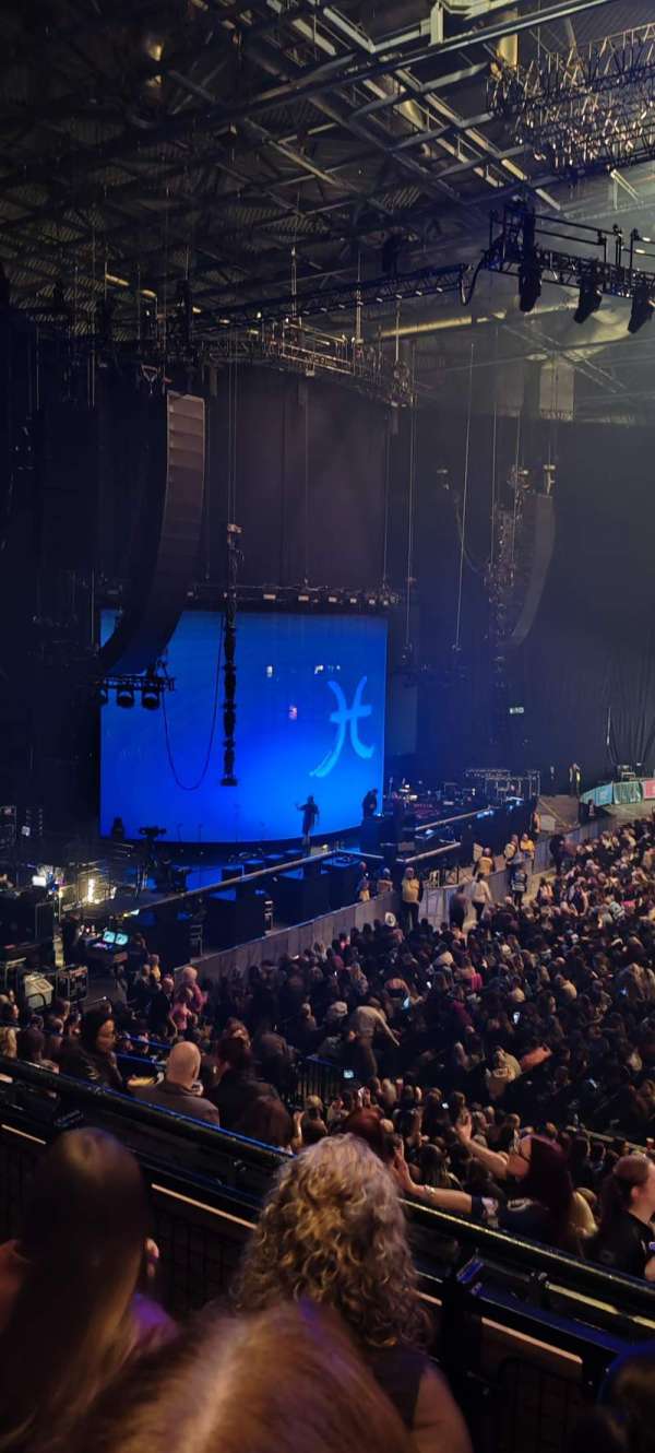Utilita Arena Sheffield, section: 202, row: C, seat: 18