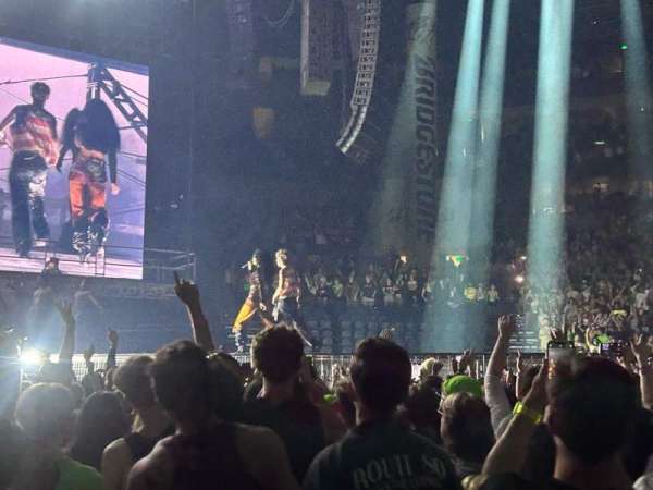 Bridgestone Arena, section: 114, row: AA, seat: 8