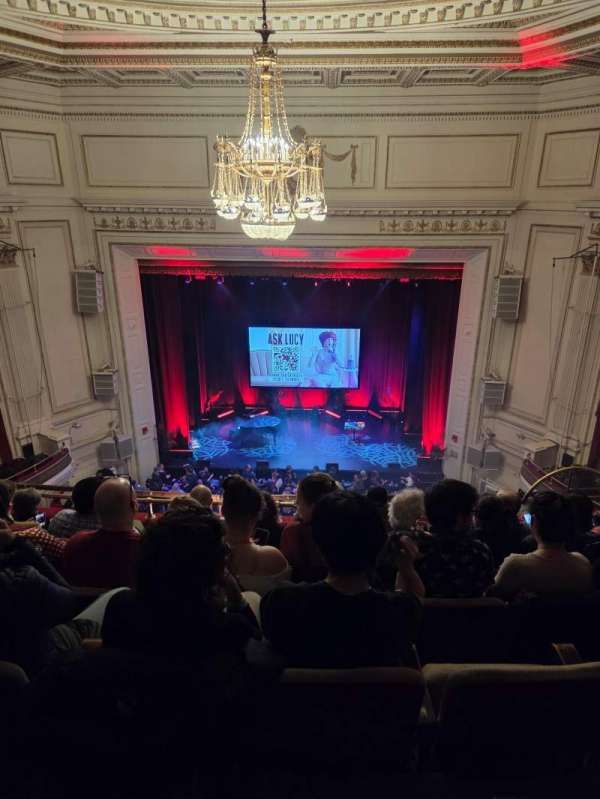 Wilbur Theatre, section: Balcony C, row: F, seat: 105