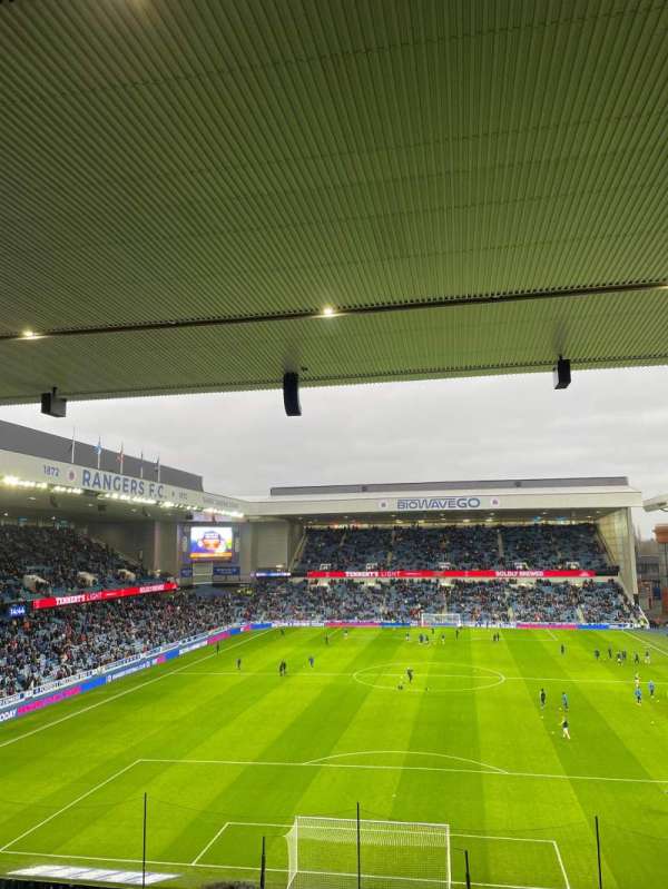 Ibrox Stadium, section: BR3, row: Q, seat: 088