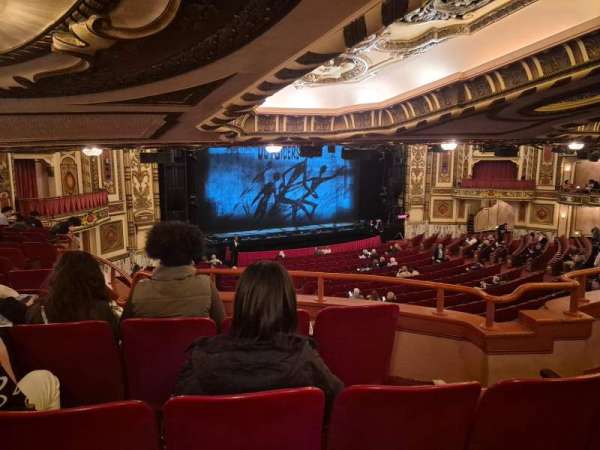 Cadillac Palace Theater, section: Dress Circle L, row: 00, seat: 11