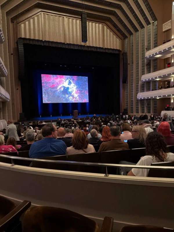 Reynolds Hall at The Smith Center, section: Parterre L, row: XX, seat: 107