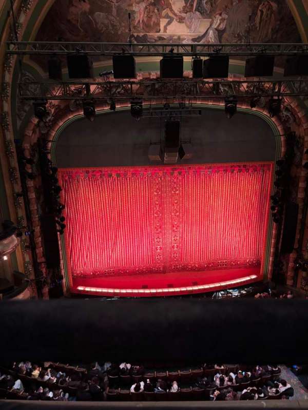 New Amsterdam Theatre, section: Balcony C, row: A, seat: 113