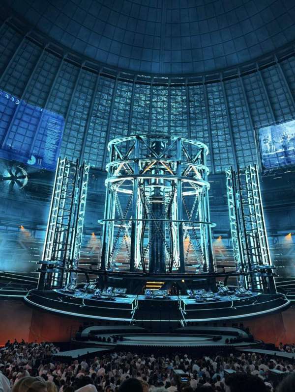 The Sphere, Vegas, section: 105, row: 19, seat: 9