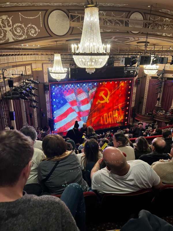 Imperial Theatre, section: Rear Mezzanine LC, row: G, seat: 212