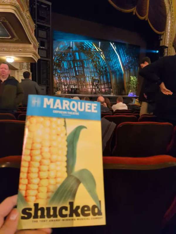 Orpheum Theatre, Minneapolis, section: Main Floor 3, row: N, seat: 9