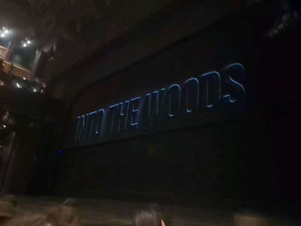 Bridge Theatre, section: Stalls, row: B, seat: 6