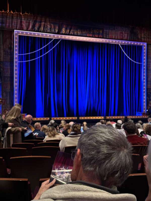 Temple Buell Theatre, section: Orchestra C, row: K, seat: 23