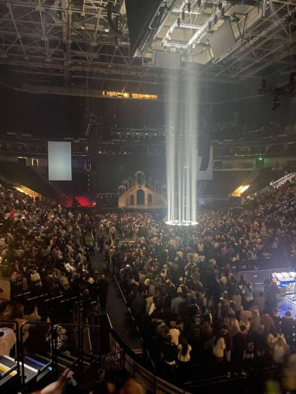 Delta Center, section: 3, row: 10, seat: 13