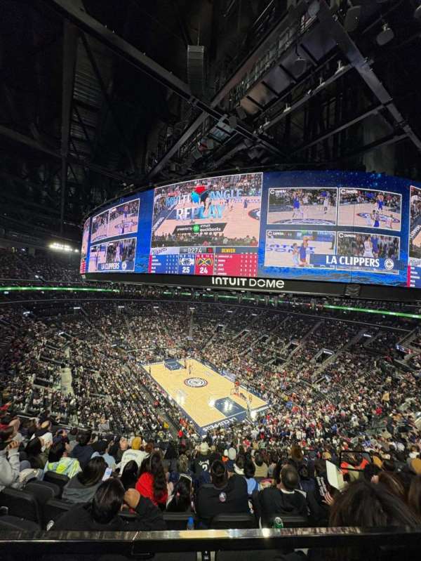 Intuit Dome, section: Terrace Wall 20, row: 1, seat: 6