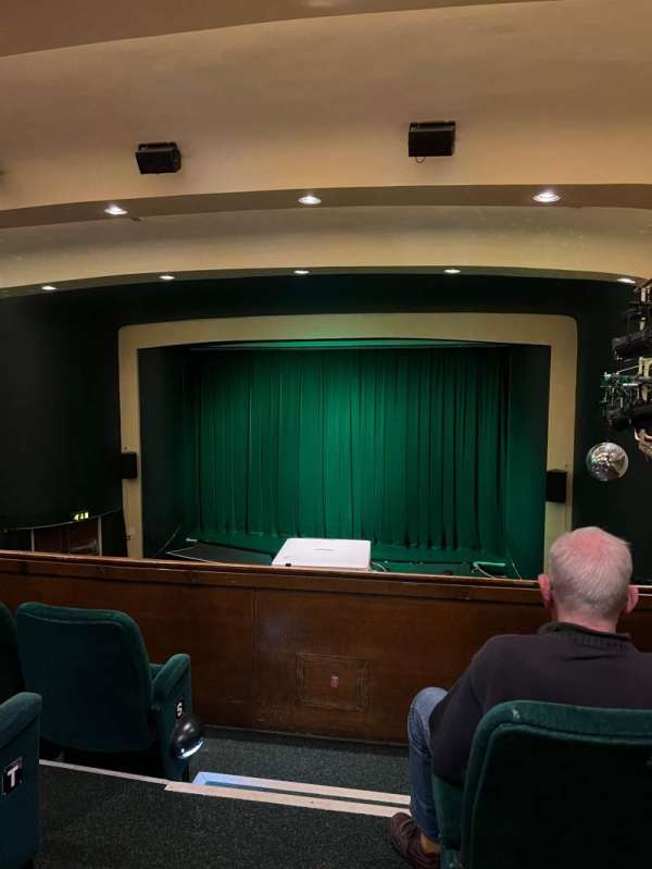 Joseph Rowntree Theatre, section: Balcony, row: V, seat: 5