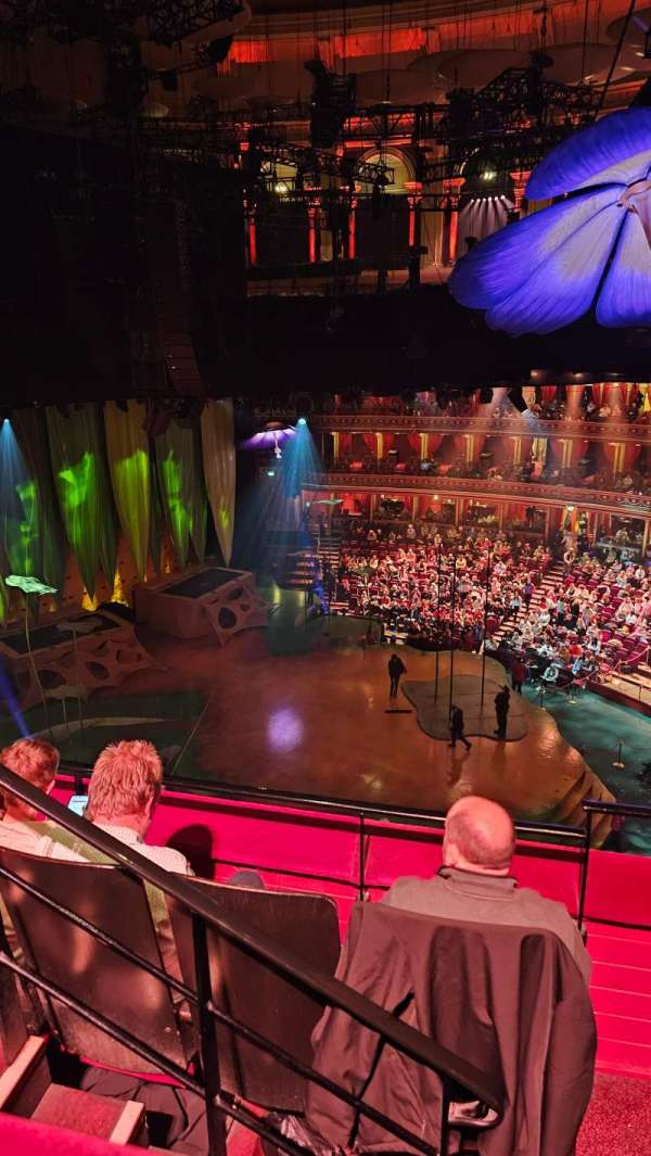 Royal Albert Hall, section: Rausing Circle R, row: 3, seat: 50