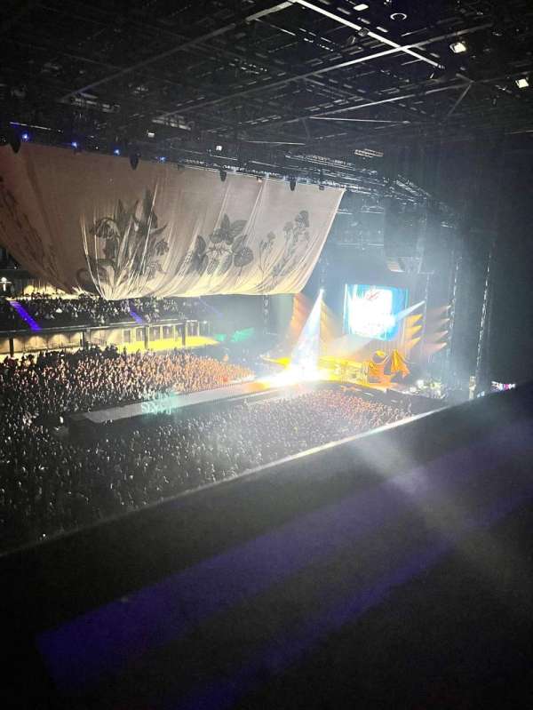 Co-op Live, section: 316, row: 1, seat: 444