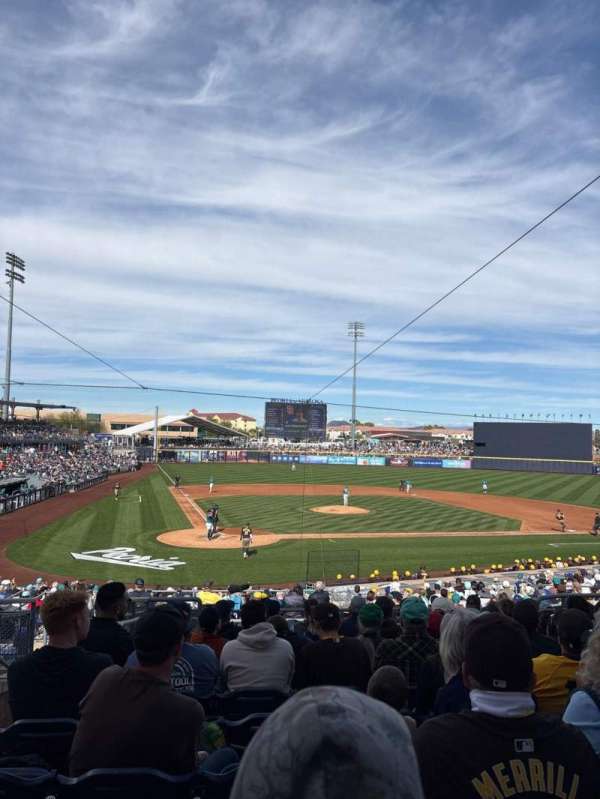 Peoria Sports Complex, section: 206, row: KK, seat: 4