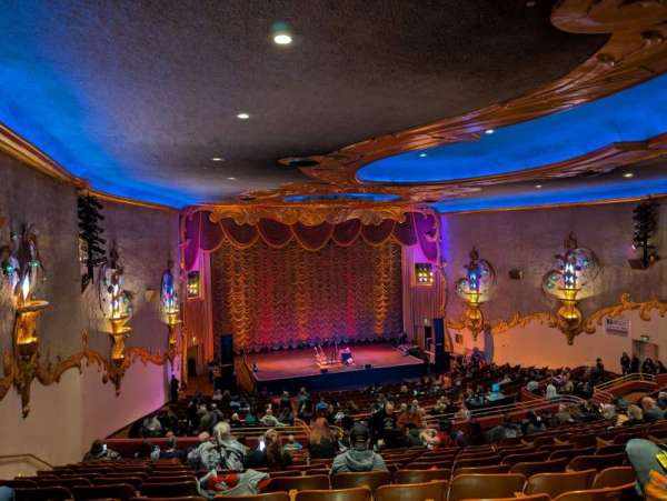 Crest Theatre, section: Upper left, row: SS, seat: 15