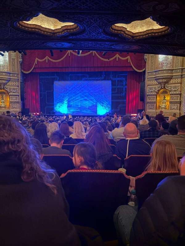 Fox Theatre, Detroit, section: Floor 4, row: LL, seat: 410