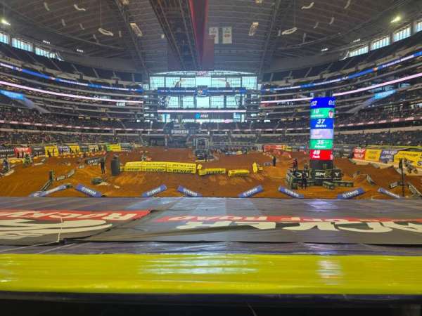 AT&T Stadium, section: 122, row: 8, seat: 17