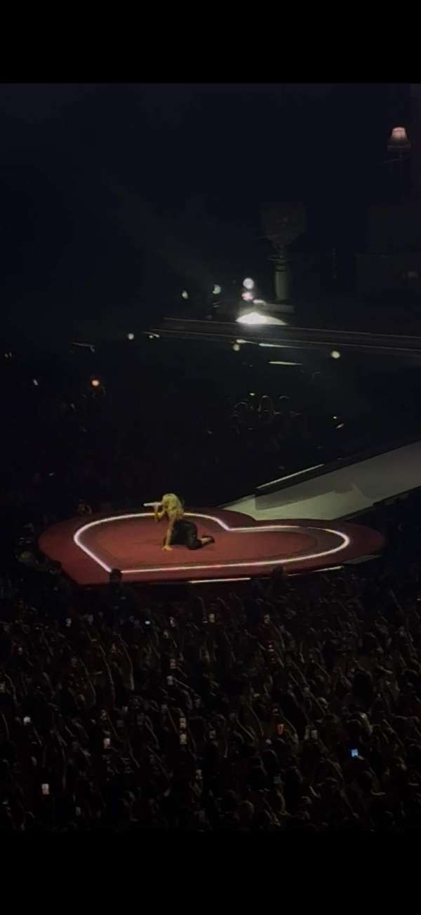 Co-op Live, section: 313, row: 1