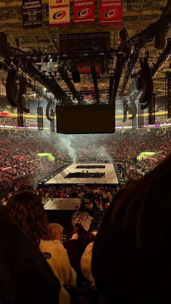 Lenovo Center, section: 111, row: X, seat: 9