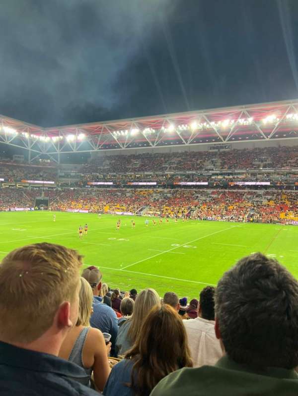 Suncorp Stadium, section: s324, row: 18