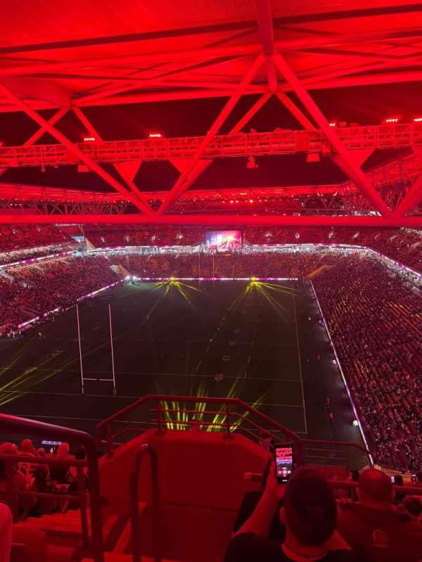 Suncorp Stadium, section: 712, row: 74, seat: 1