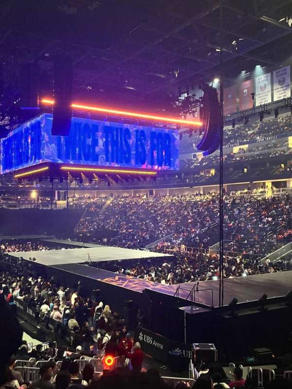 UBS Arena, section: 111, row: 17, seat: 6