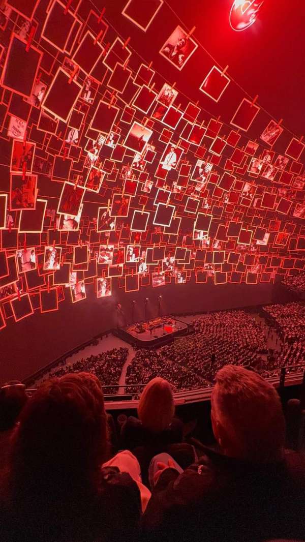 The Sphere, Vegas, section: 302, row: 3, seat: 18