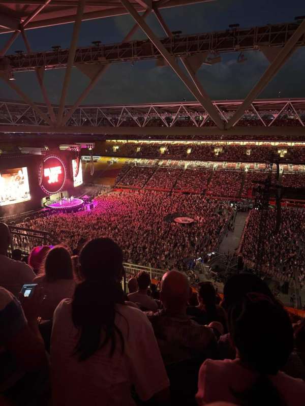 Suncorp Stadium, section: 603, row: 77, seat: 54