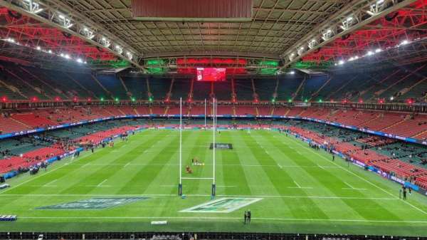 Principality Stadium, section: UN2, row: 24, seat: 14