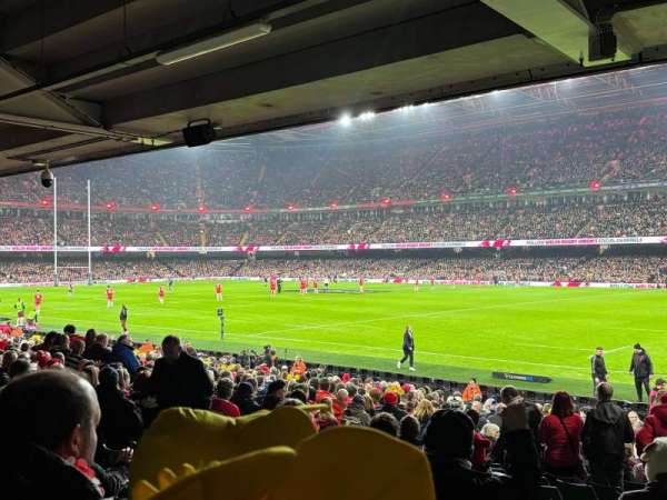 Principality Stadium, section: L5, row: 22, seat: 11