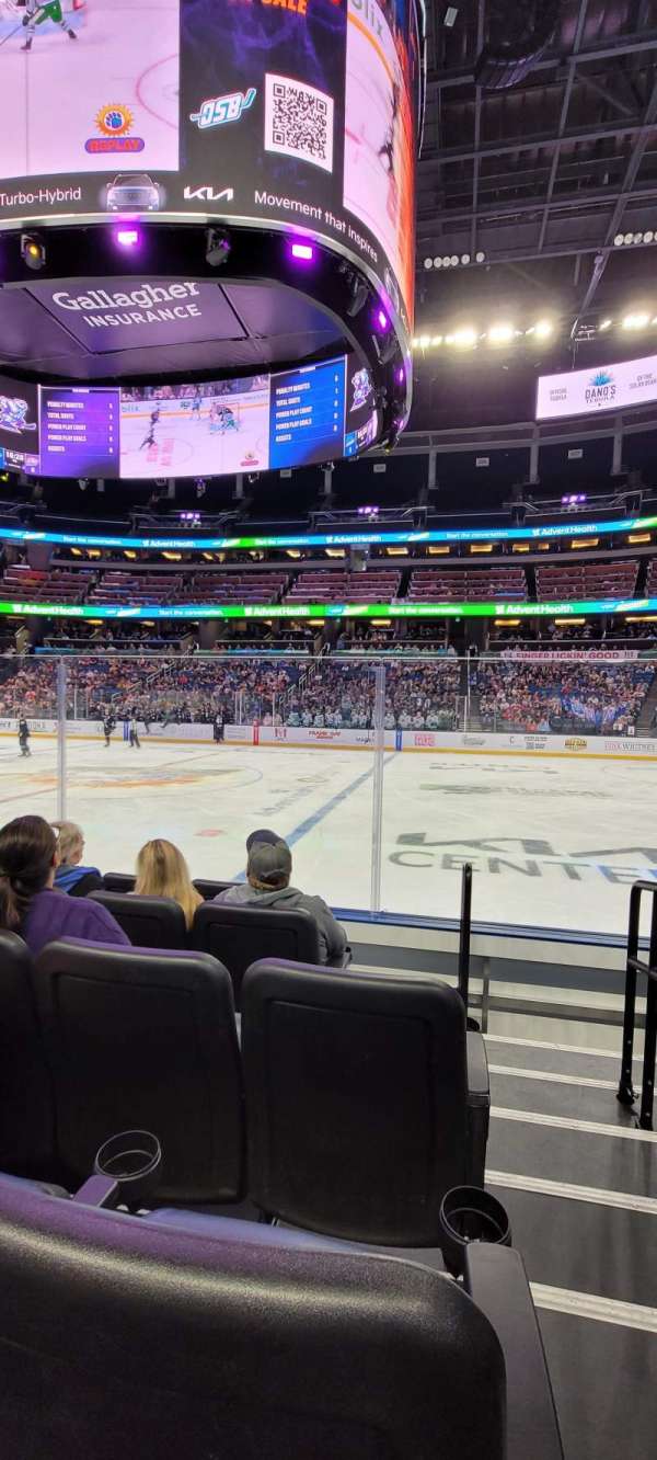 Kia Center, section: 105, row: 5, seat: 1