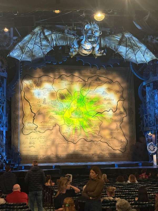 Apollo Victoria Theatre, section: Stalls, row: Y, seat: 34