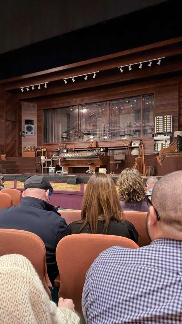 National Theatre, DC, section: Orchestra R, row: F, seat: 6