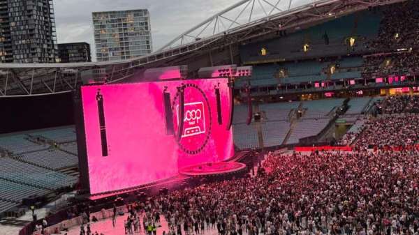 Accor Stadium, section: 407, row: 2, seat: 18